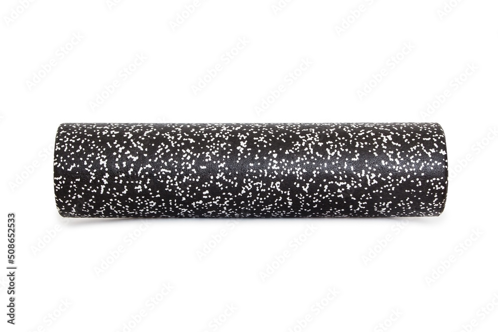 Roll for yoga on a white background Roll for yoga on a white background
