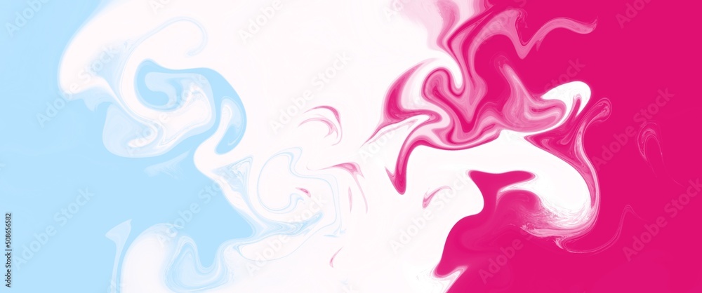 Bisexual Pride Flag - Abstract Swirls Bisexual Pride Flag - Abstract Swirls