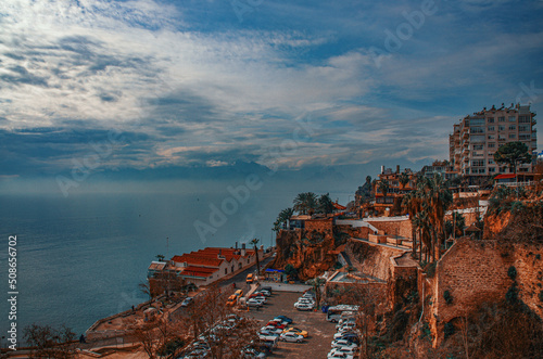 panorama of the old town country