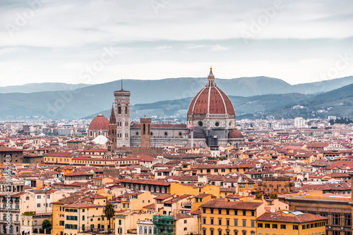 The dome of the Santa Maria del Fiore Cathedral, Florence, Italy © EnginKorkmaz