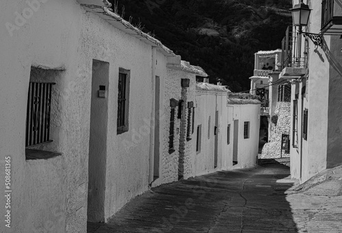 Capileira, Alpujarra, en Blanco y Negro photo