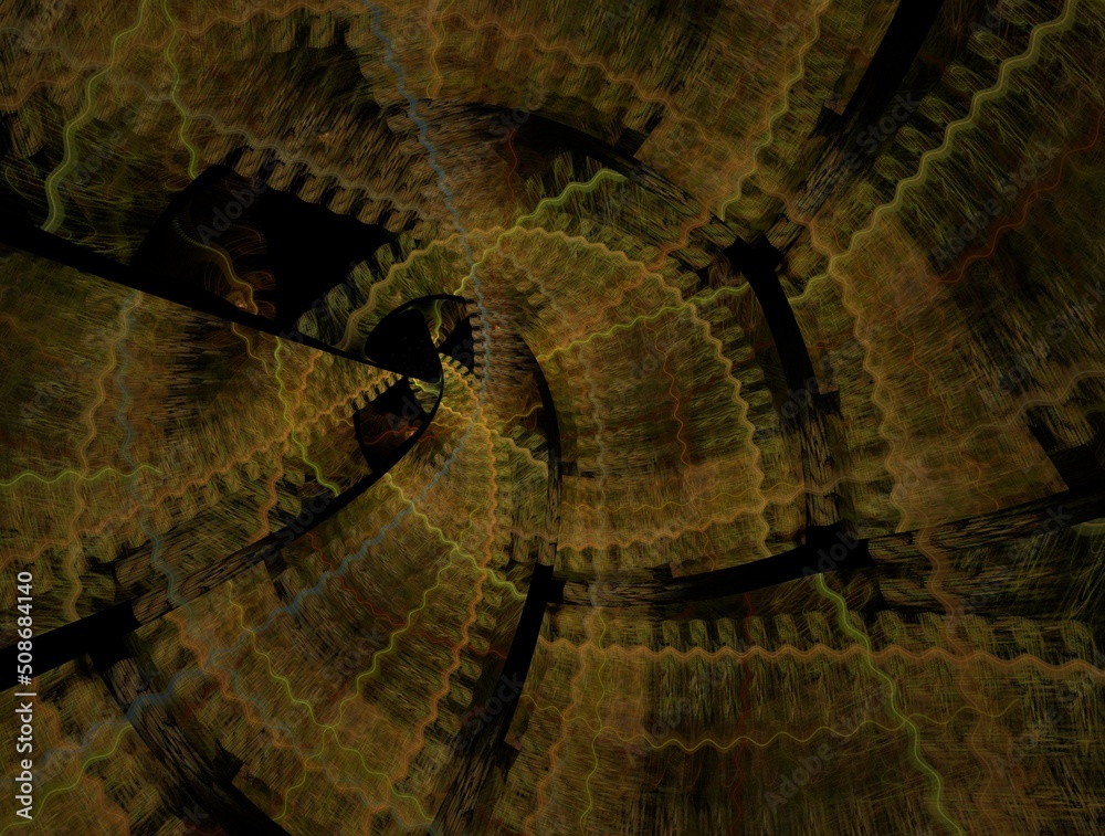 Obraz premium Imaginatory fractal abstract background Image