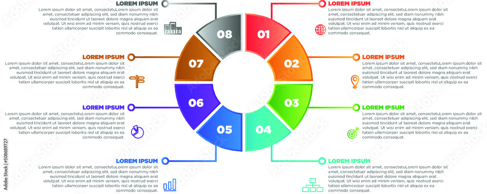 Presentation, Advertisement, Annual Report, Circle Chart, Infographic ...