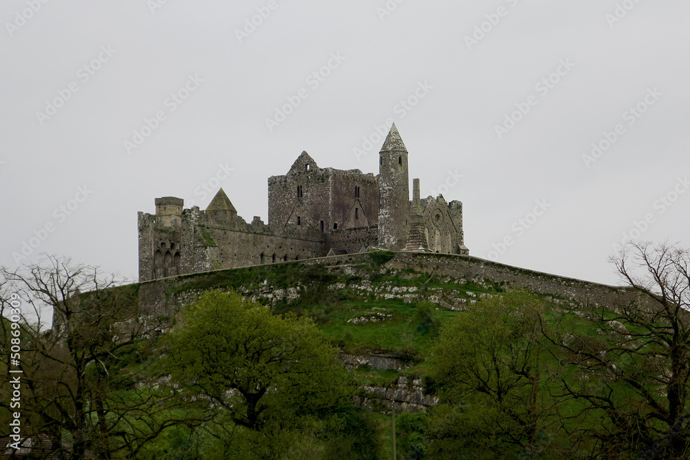 The rock of Cashel in Tipperary County, Ireland