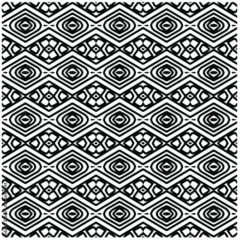 Abstract background with black and white pattern. Unique geometric vector swatch. Perfect for site backdrop, wrapping paper, wallpaper, textile and surface design. Abstract background with black and white pattern. Unique geometric vector swatch. Perfect for site backdrop, wrapping paper, wallpaper, textile and surface design.