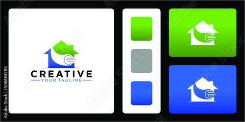 fiber optic home logo
