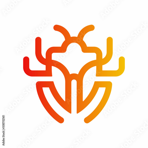 Simple Logo for Insect Killer Modern Logo Design