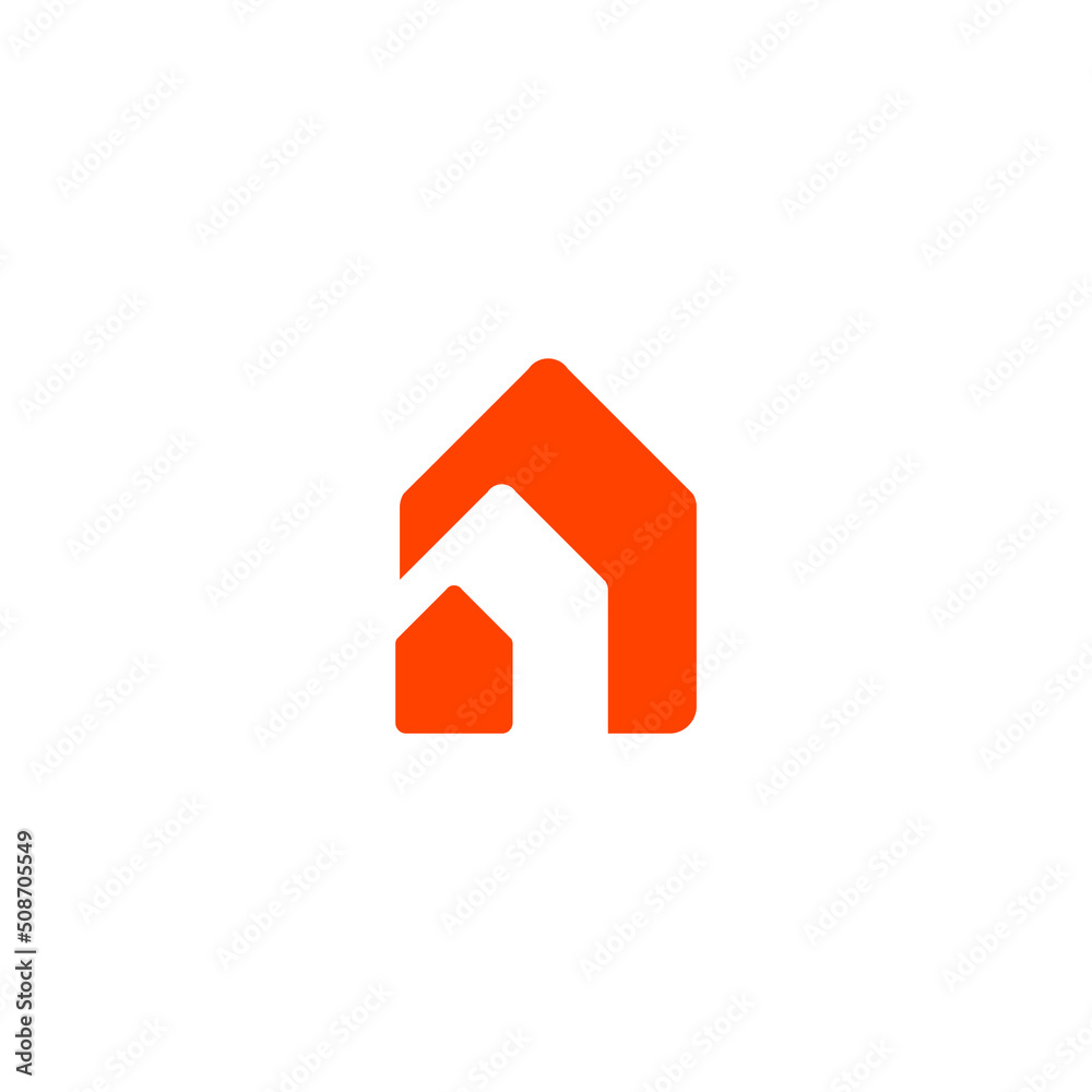 Fototapeta premium home logo