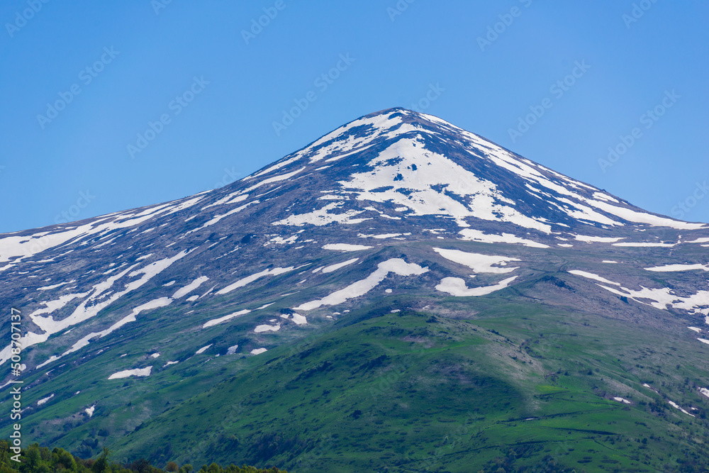 The top of Maymekh mountain in Armenia

