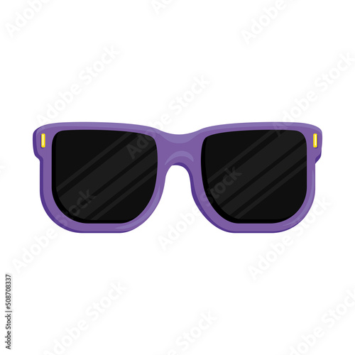 purple sunglasses summer accessory