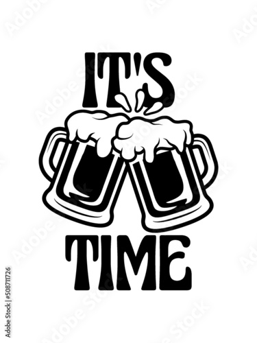 It’s Bier Time anstoßen 