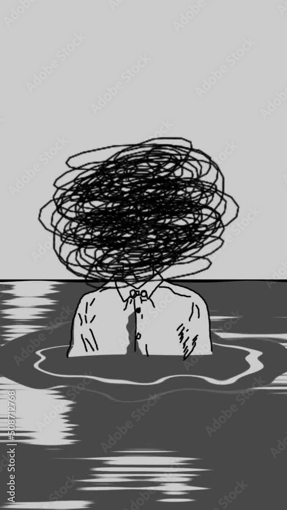 Gif of a ad person with anxiety Gif of a ad person with anxiety