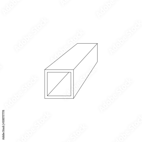 Steel product vector icon