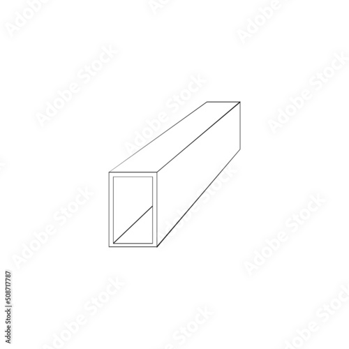 Steel product vector icon