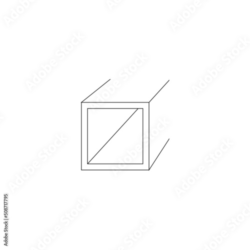Steel product vector icon