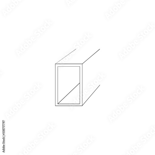 Steel product vector icon
