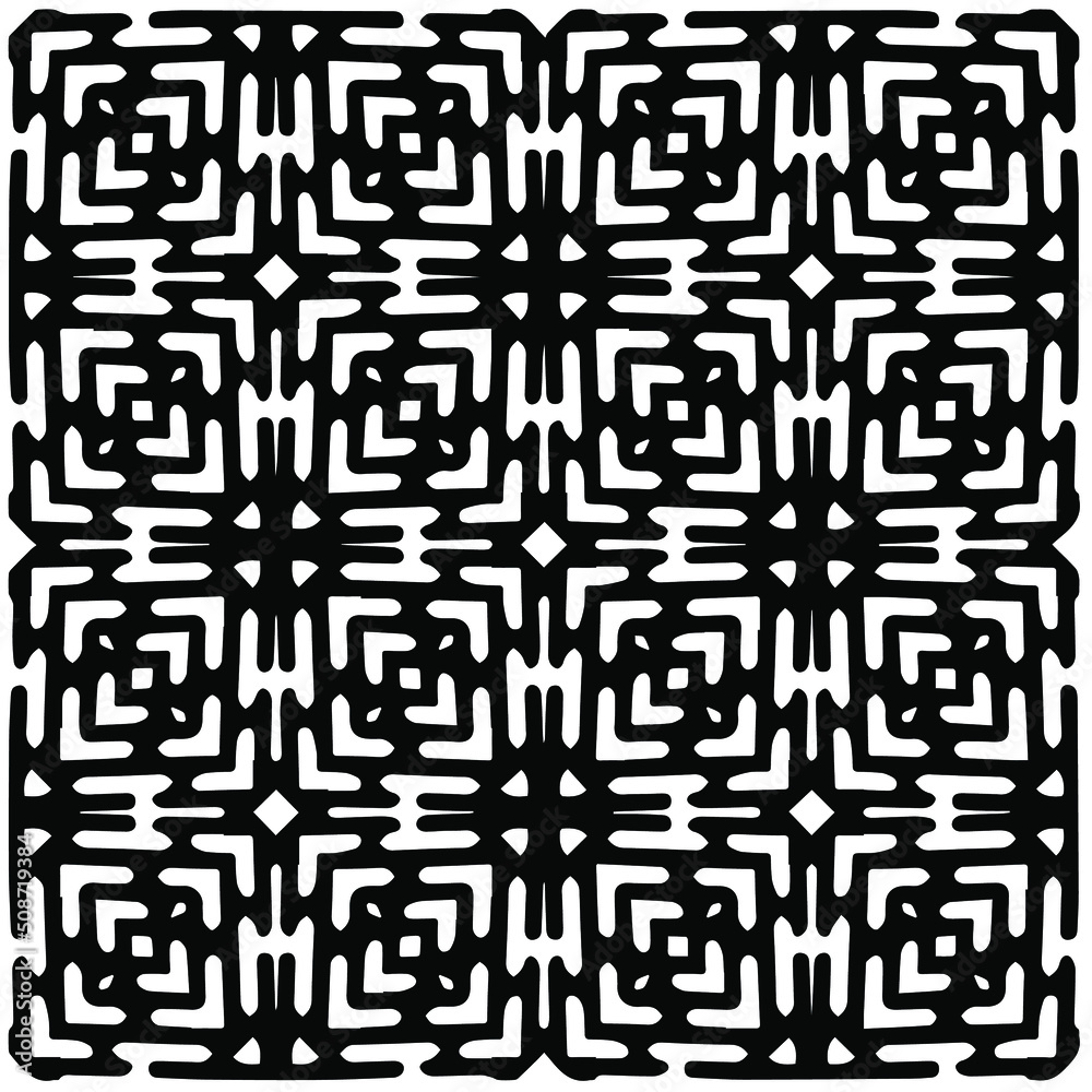 Abstract background with black and white pattern. Unique geometric vector swatch. Perfect for site backdrop, wrapping paper, wallpaper, textile and surface design. Abstract background with black and white pattern. Unique geometric vector swatch. Perfect for site backdrop, wrapping paper, wallpaper, textile and surface design.