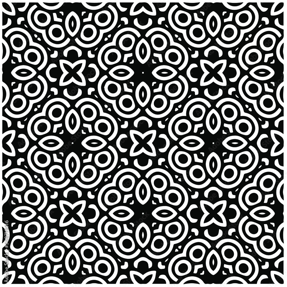 Abstract background with black and white pattern. Unique geometric vector swatch. Perfect for site backdrop, wrapping paper, wallpaper, textile and surface design. Abstract background with black and white pattern. Unique geometric vector swatch. Perfect for site backdrop, wrapping paper, wallpaper, textile and surface design.
