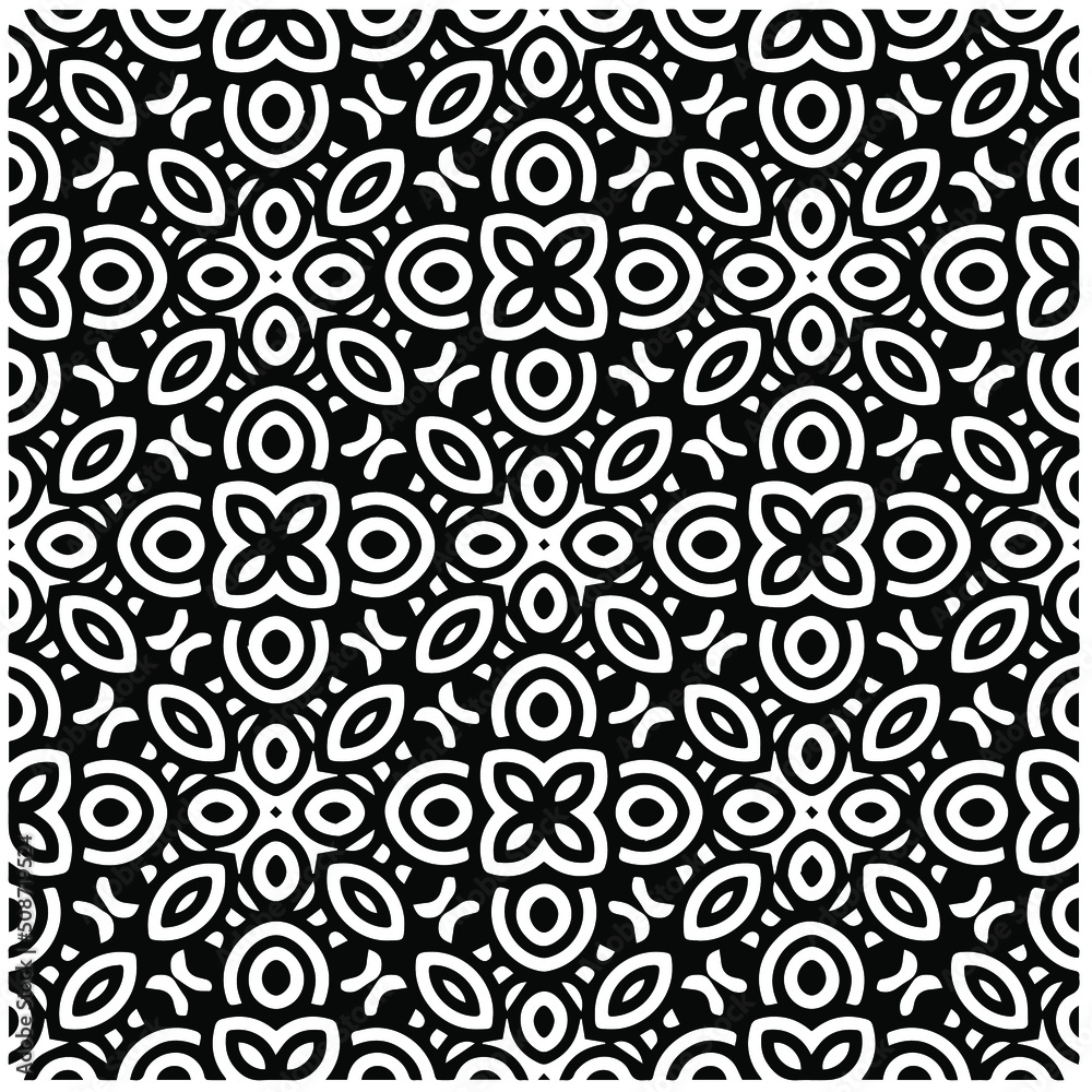 Abstract background with black and white pattern. Unique geometric vector swatch. Perfect for site backdrop, wrapping paper, wallpaper, textile and surface design. Abstract background with black and white pattern. Unique geometric vector swatch. Perfect for site backdrop, wrapping paper, wallpaper, textile and surface design.