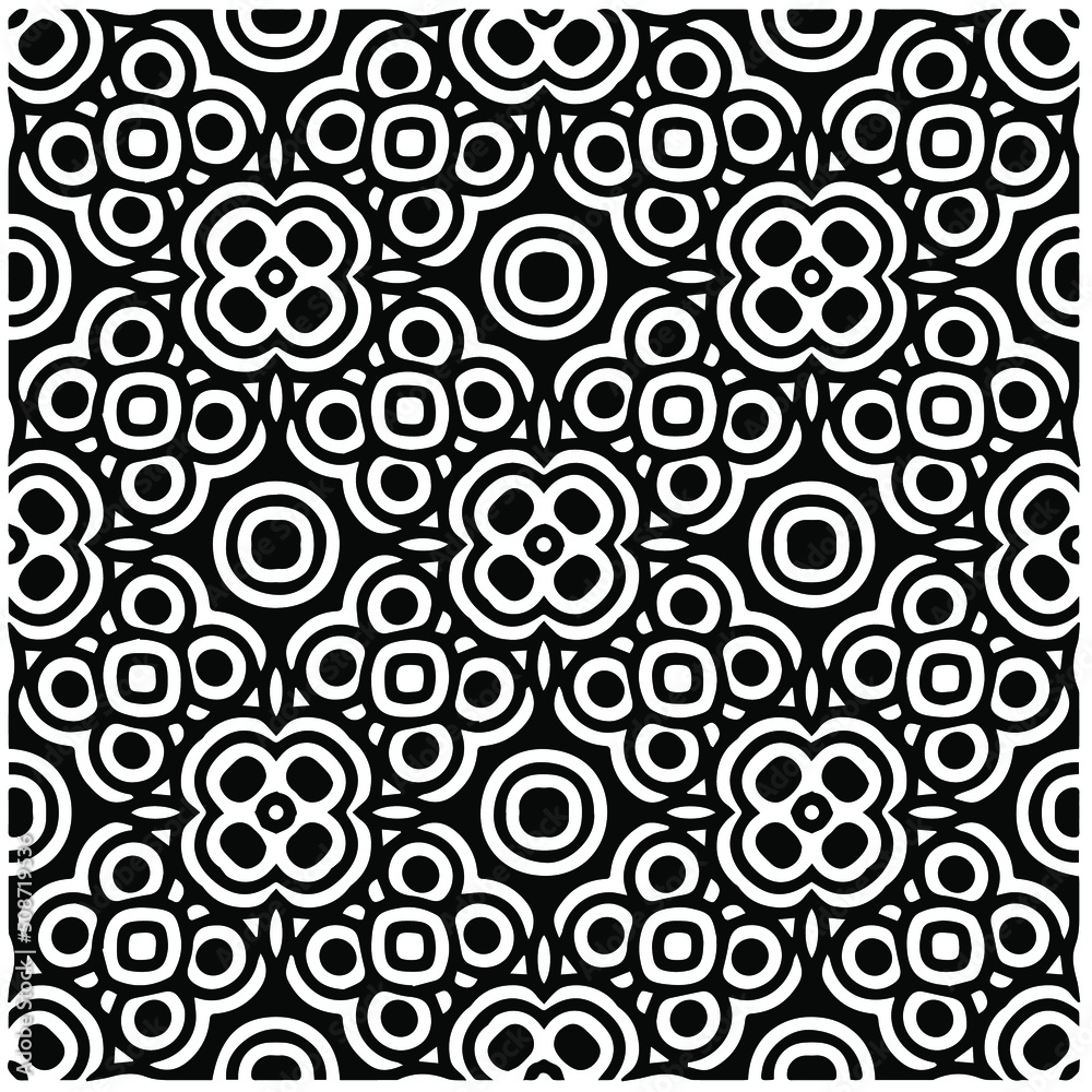 Abstract background with black and white pattern. Unique geometric vector swatch. Perfect for site backdrop, wrapping paper, wallpaper, textile and surface design. Abstract background with black and white pattern. Unique geometric vector swatch. Perfect for site backdrop, wrapping paper, wallpaper, textile and surface design.