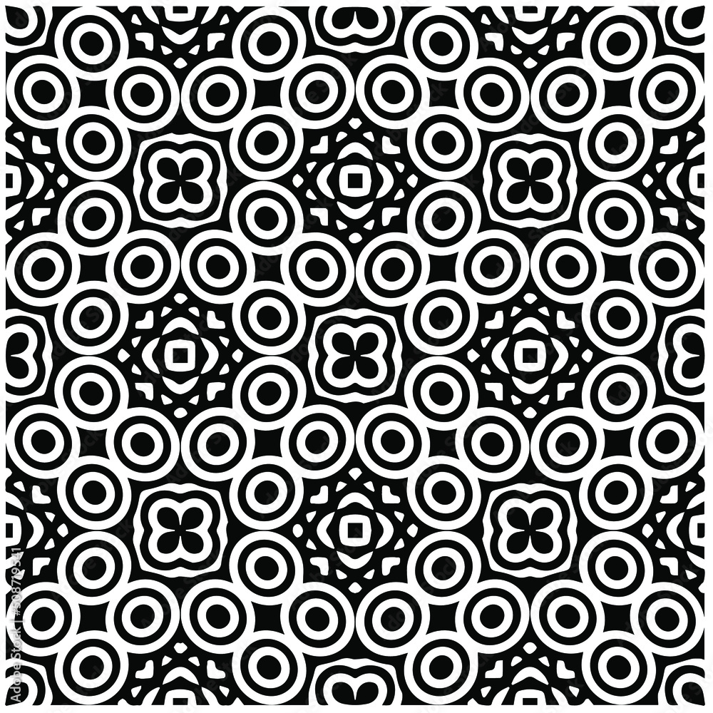 Abstract background with black and white pattern. Unique geometric vector swatch. Perfect for site backdrop, wrapping paper, wallpaper, textile and surface design. Abstract background with black and white pattern. Unique geometric vector swatch. Perfect for site backdrop, wrapping paper, wallpaper, textile and surface design.
