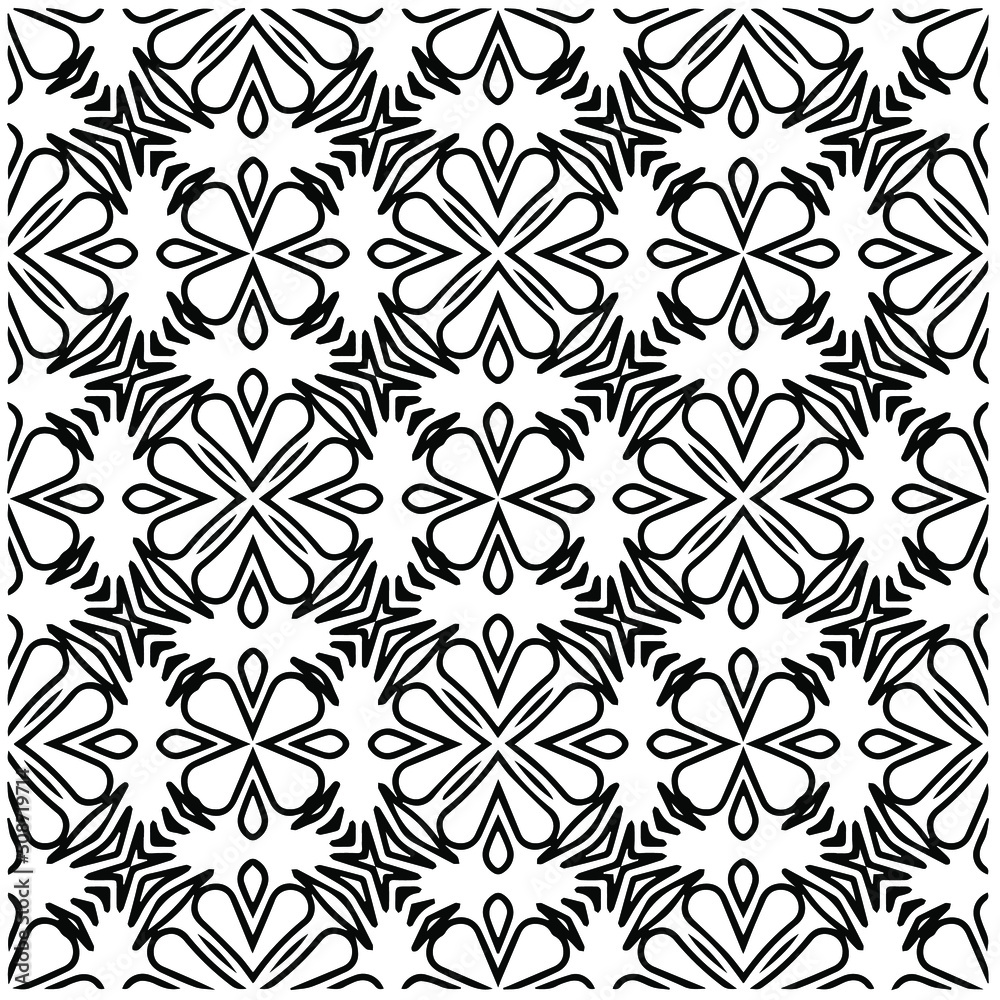Abstract background with black and white pattern. Unique geometric vector swatch. Perfect for site backdrop, wrapping paper, wallpaper, textile and surface design. Abstract background with black and white pattern. Unique geometric vector swatch. Perfect for site backdrop, wrapping paper, wallpaper, textile and surface design.