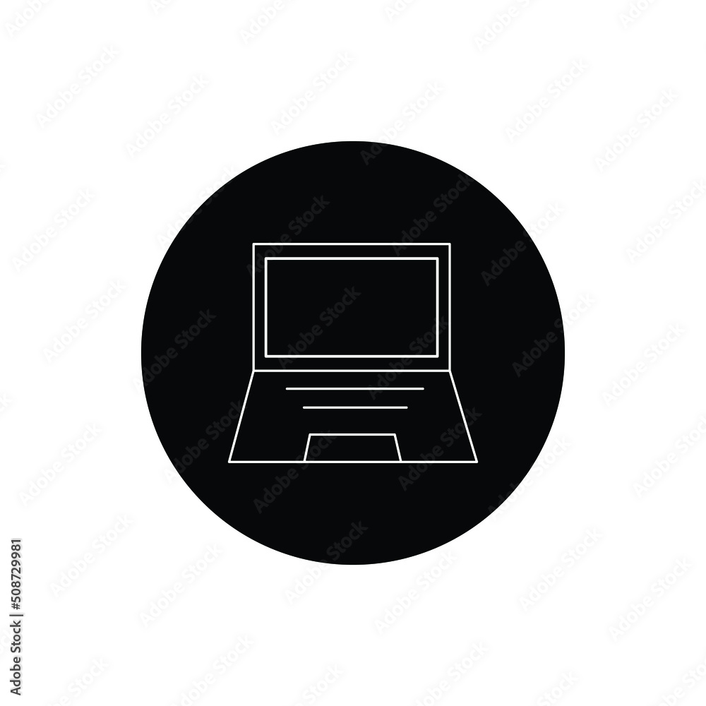 laptop vector for website symbol icon presentation laptop vector for website symbol icon presentation