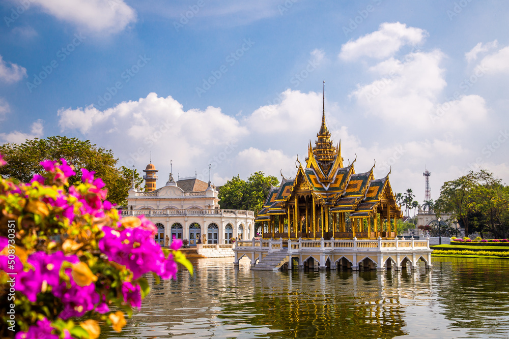 Bang Pa In Royal Palace in Phra Nakhon Si Ayutthaya, Thailand