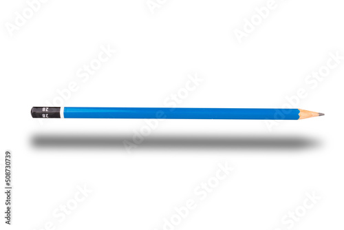 pencil 2B isolated on white background photo