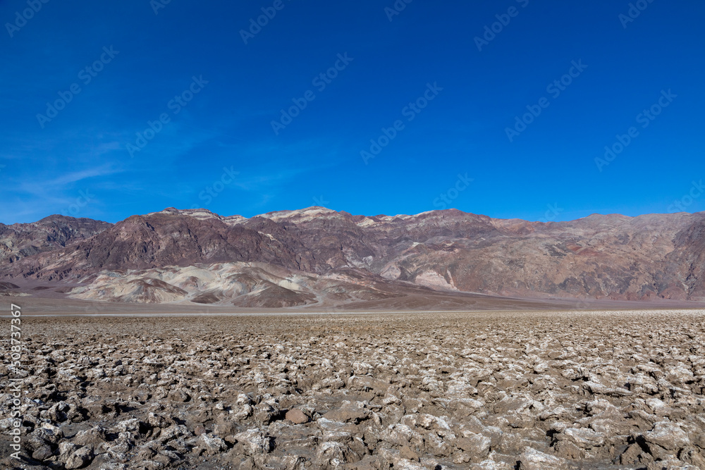 devils golf course in the death valley, USA