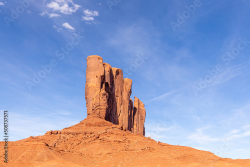 famous elephant butte in monument valley