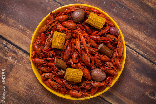 Spicy Louisiana Boiled Crawfish