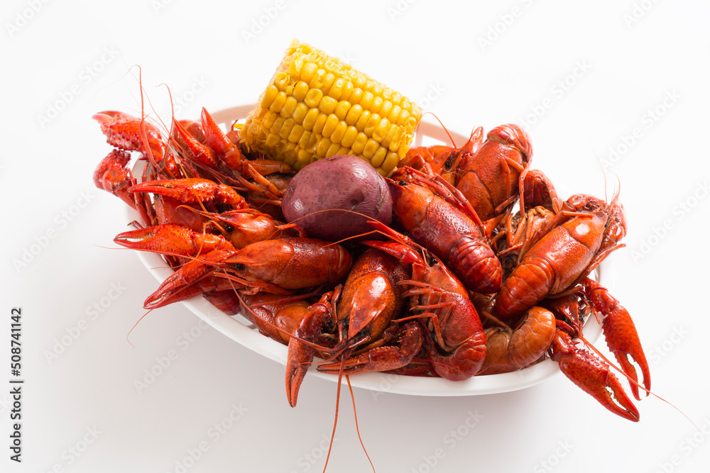 Louisiana Spicy Boiled Cajun Crawfish Louisiana Spicy Boiled Cajun Crawfish
