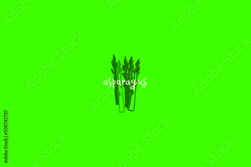 Black broccoli symbol for vegan restaurant logo, vegetarian label, organic food packaging design, banner of farmers market. Hand drawn vegetable icon. Cabbage flowering illustration isolated.