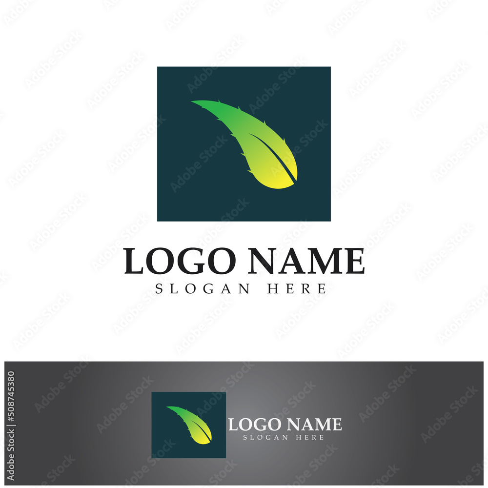 aloe vera logo design icon vector aloe vera logo design icon vector