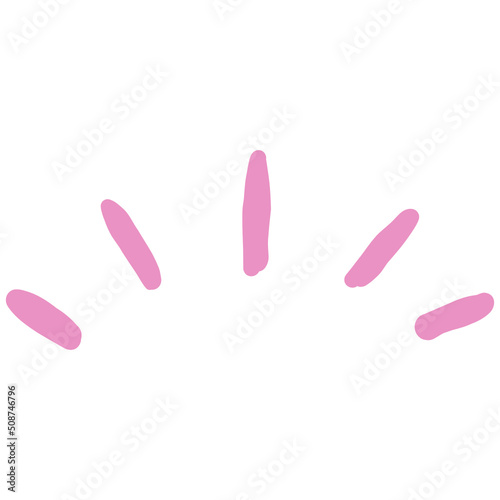 Hand drawn abstract dots pattern. Doodle dotted elements illustration. Scribble dots decorative.
