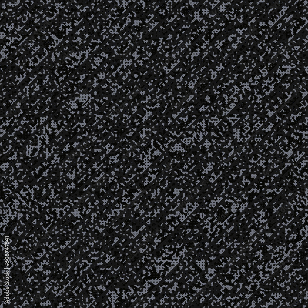 Fototapeta premium Rule 169 Neighbors 3 Elementary cellular automaton random seed sample implementation illustration