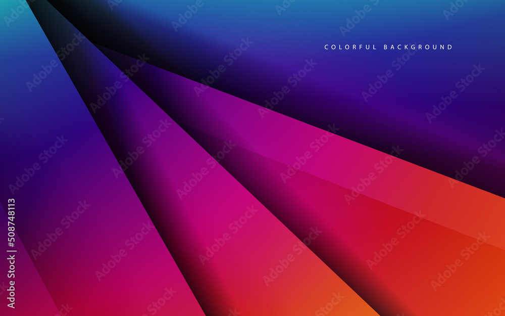 Modern abstract geometric gradient background