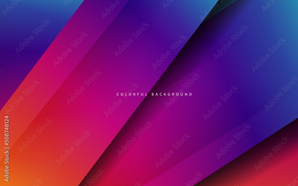 Fototapeta premium Modern abstract geometric gradient background