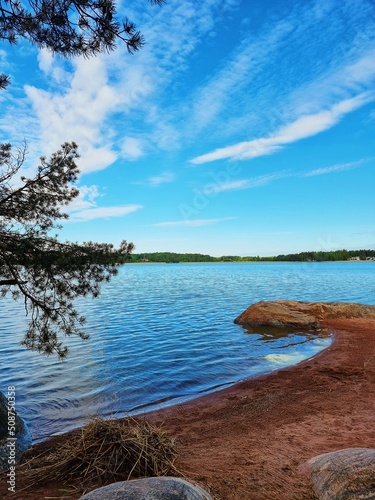 lake and sky