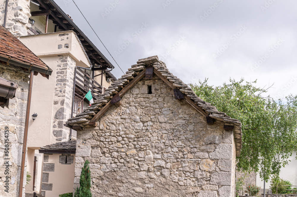 old house in the village