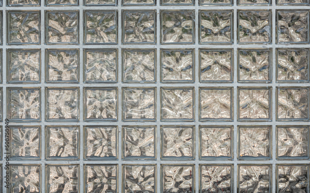Background of glass blocks seamless. Background of glass blocks seamless.