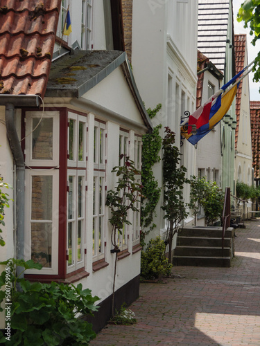 Die Stadt Arnis in Schleswig-Holstein