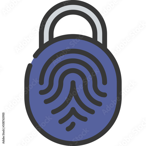 Biometric Lock Icon