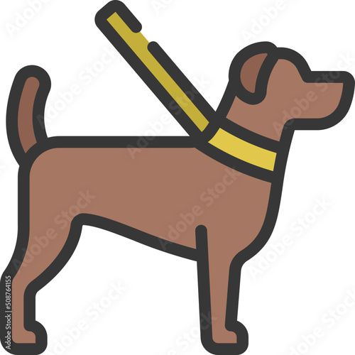 Dog Walking Icon