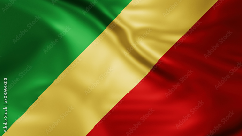 Congo national flag
