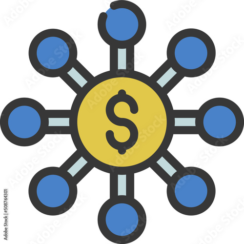 Crowd Funding Icon