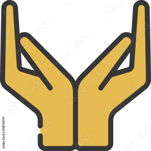 Giving Hands Icon