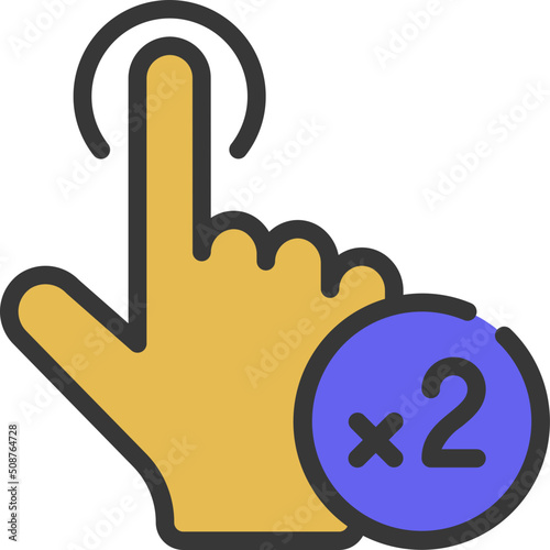 Double Tap Icon