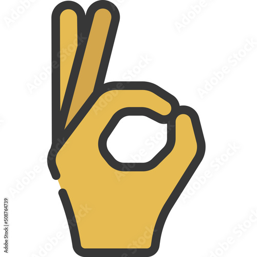Okay Hand Icon